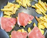 豚肉とりんごのピカタ作り方4写真