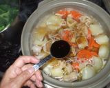 カレーうどん鍋♪簡単レシピカレールーで作り方6写真