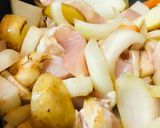 鶏肉と野菜の合わせソース炒め作り方2写真