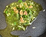 めかじきのバジルにんにくソース♪大葉と胡桃仕立て作り方5写真