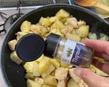 夏こそ！鷄ムネ肉のジャーマンポテト作り方6写真
