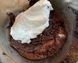 バター不要！材料２つでチョコケーキ🍫作り方4写真