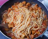 不器用冷凍唐揚パスタ作り方3写真