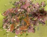 千葉郷土料理・鯵のなめろう作り方4写真