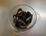 ムール貝とエノキのパスタ作り方5写真