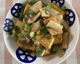 ごま油が香る・厚揚げとエリンギの旨煮作り方4写真