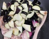 夏野菜の肉味噌炒め作り方3写真
