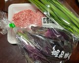 ニラ入り麻婆茄子作り方1写真