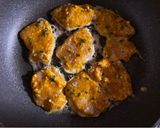 甘酒チキンのピカタ、カレー風味作り方3写真