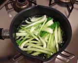 マグロとチンゲン菜キムチ和え作り方2写真