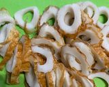 玉ねぎとちくわのサラダ（ごま油ガーリック作り方3写真