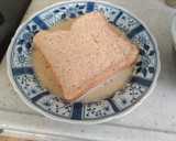 甘さ控えめ6枚切りパンのフレンチトースト作り方3写真