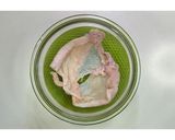 鶏皮と竹輪のウニ酢みそ★動画あり★作り方1写真