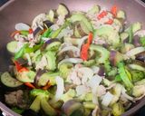 おいしい♡なすとゴーヤと豚肉のチャンプルー作り方2写真