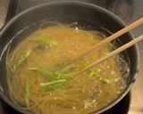アスパラとベーコンのペペロンチーノ♪作り方5写真