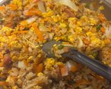 白菜入りドライカレー（市販のルウ使用）作り方6写真
