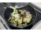 なすときゃべつの豚ぽん酢バター炒め★動画あり★作り方18写真