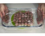 豚ひき肉と大葉のちくわの肉詰め★動画あり作り方12写真