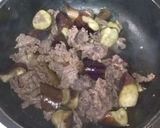 牛肉とナスの味噌炒め作り方3写真