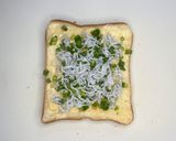 ゆずみそで、味噌マヨしらすトースト作り方2写真