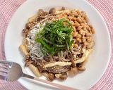 パスタ風〜♡納豆しらす蕎麦〜♡！作り方6写真