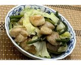 鶏肉ときゃべつのガーリック炒め★動画あり作り方25写真
