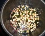 簡単ワカメ桜エビ油揚げ炊き込み御飯作り方2写真