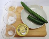 さば缶ときゅうりの甘酢和え作り方1写真