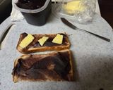 簡単！あんバタートーストサンド作り方1写真