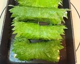 【調味料２つで簡単】絹揚げの大葉照り焼き作り方3写真