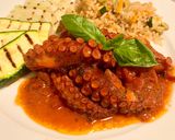 イタリア風タコのトマト煮作り方5写真