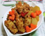 うちの味☆スタミナ確保♪鶏の甘辛中華風煮作り方34写真