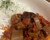 牛すじのトマト煮作り方8写真