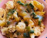 去りゆく秋ご飯＼ネギ味噌ダレの栗そぼろ／作り方7写真
