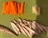 豚肉とごぼうの甘辛炒め作り方1写真