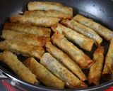 魚肉ソーセージと大葉のマスタードマヨ巻き作り方3写真