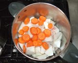豚肉大根キムチ煮物♪簡単作り方4写真