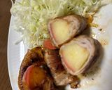 りんご（紅玉）の豚肉巻き作り方6写真