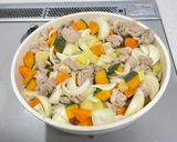 HENZホワイトソース缶で無水シチュー作り方8写真