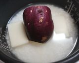 余ったお餅で！さつまいもおこわ作り方1写真