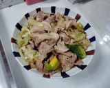お肉と野菜の甘辛煮作り方6写真
