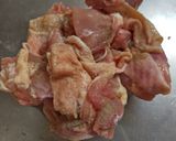 レンチンでお手軽に♪ヤンニョムチキン作り方1写真