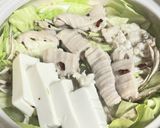 博多もつ鍋🍲濃厚みそベース🥣ホルモン鍋作り方10写真