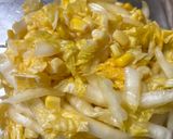 白菜大量消費　白菜コーン🌽作り方4写真