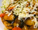 バーモントカレー中辛●チキンチーズカレー作り方4写真