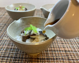 秋！焼き椎茸のおろし和え作り方5写真