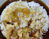 ぶりのあら煮の煮汁を使ったすいとん鍋作り方7写真