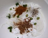 玉ねぎ餅カレー焼き作り方3写真