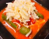丸ごとピーマンの肉詰め。トマト煮込み作り方6写真