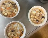 ゴロゴロ野菜魚肉ソーセージナポリタン炒煮作り方15写真